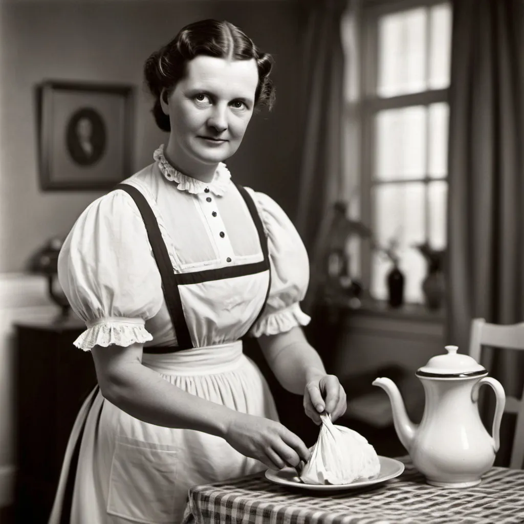 Prompt: make a photo martha sewart the famous domestic lady