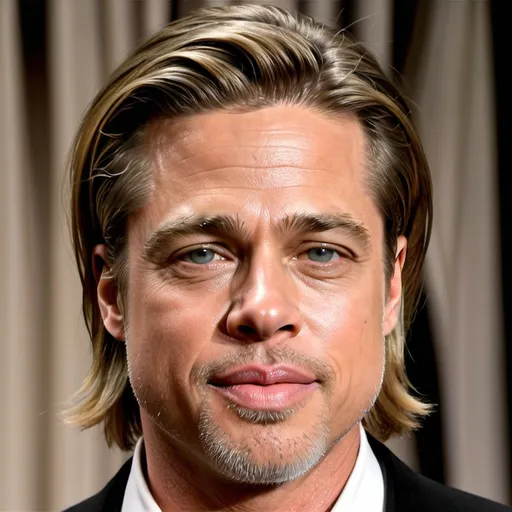 Prompt: make a photo of brad pitt