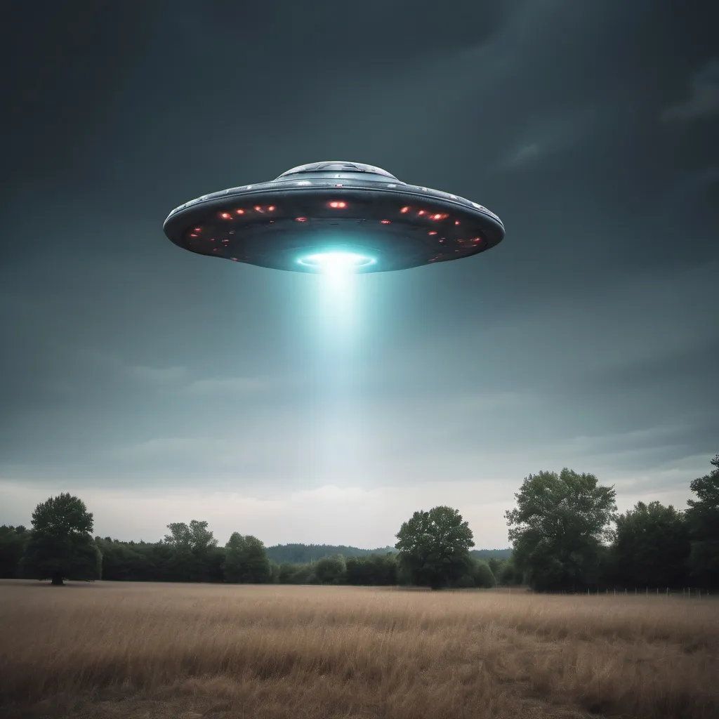 Prompt: make a photo of an ufo