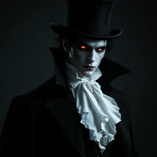 Prompt: Make a photo of a vampire?