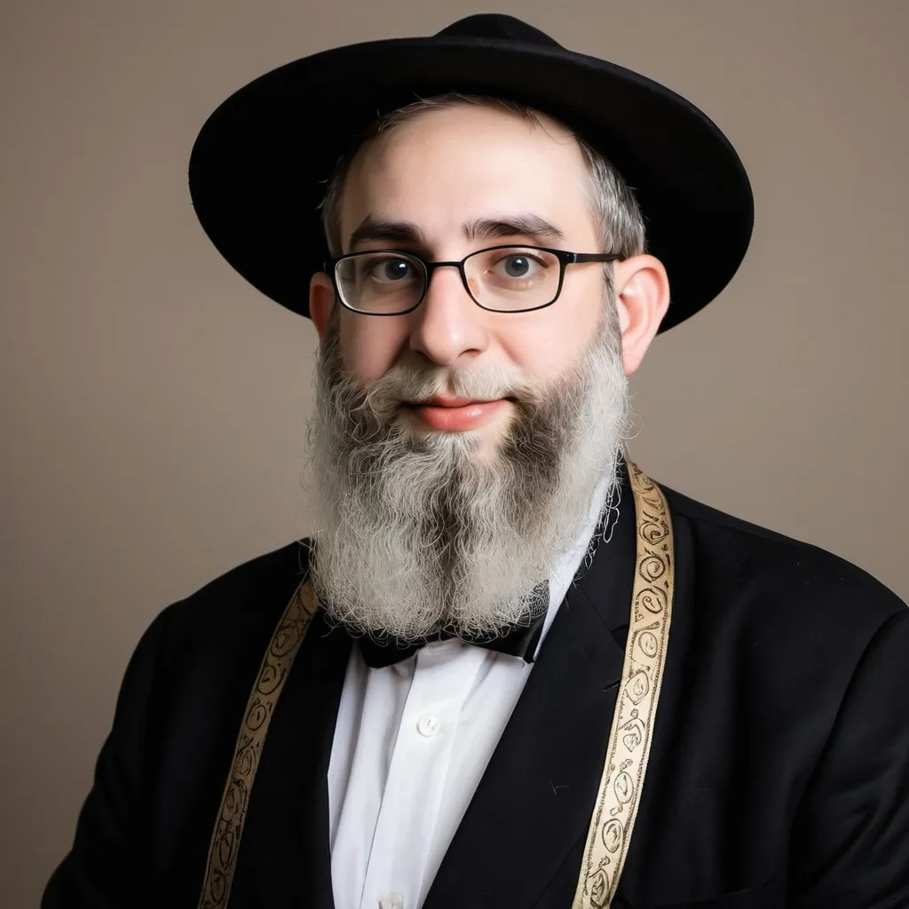 Prompt: Make a photo of a Rabbi