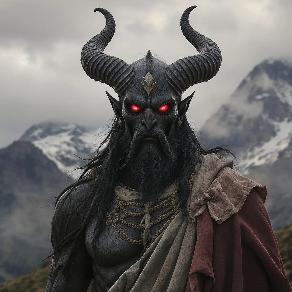 Prompt: make a photo of Lucifer?
