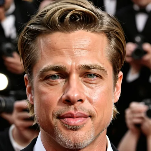 Prompt: make a photo of brad pitt