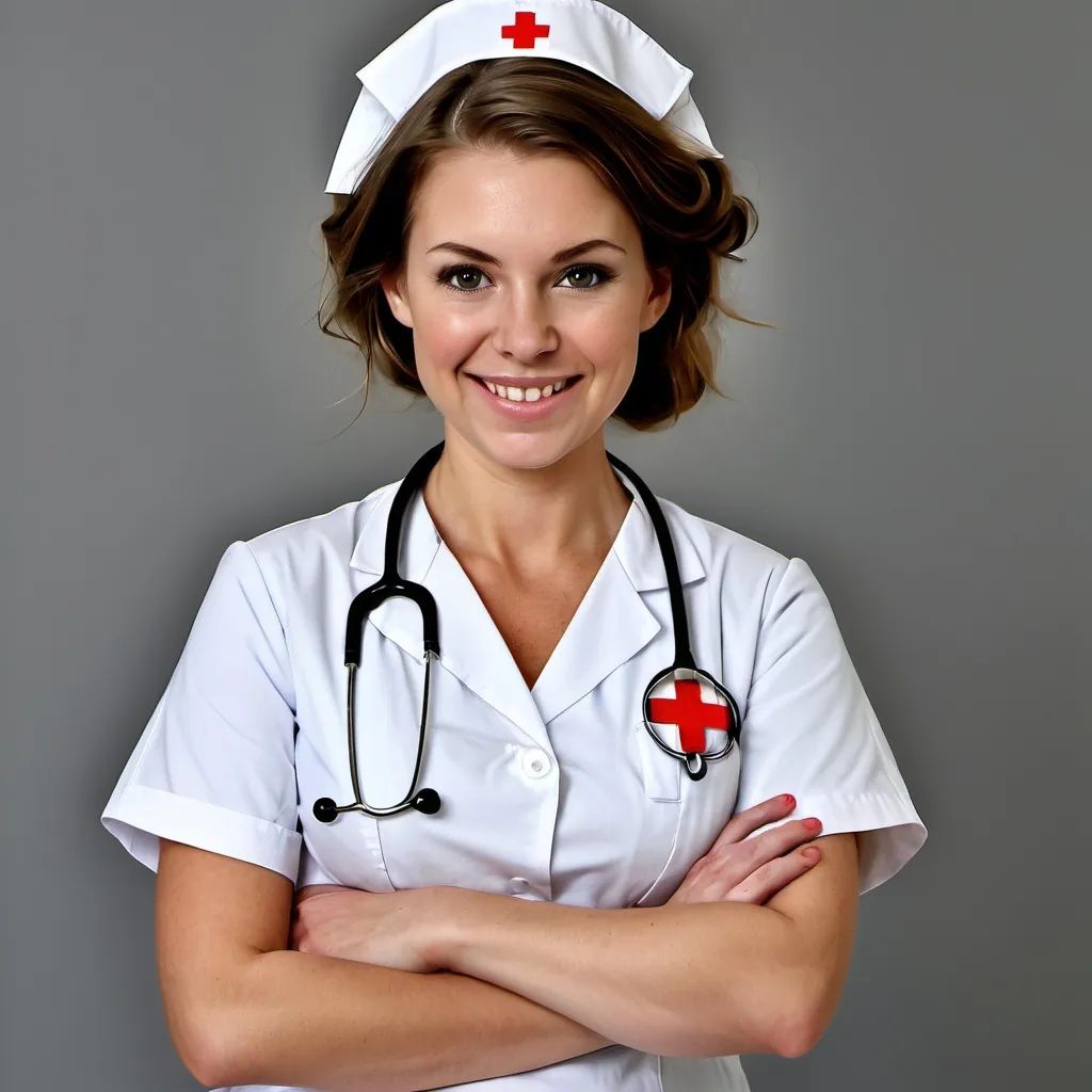 Prompt: Make a photo of a nurse?