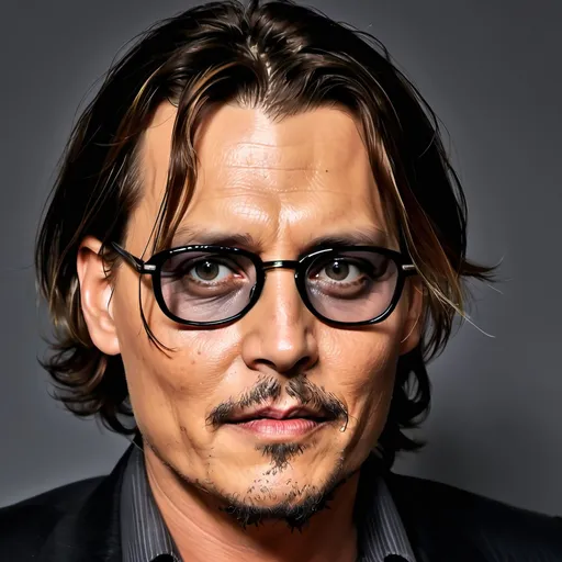 Prompt: make a photo of johnny depp