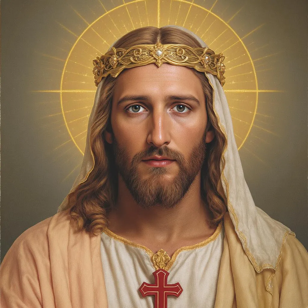 Prompt: make a photo of Jesus Christ?