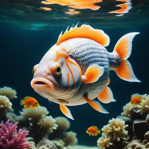 Prompt: Make a photo of a fish