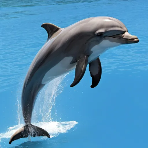 Prompt: Make a photo of a dolphin?