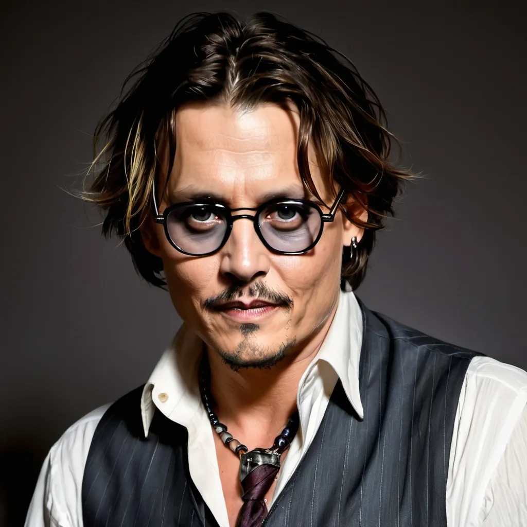 Prompt: make a photo of johnny depp