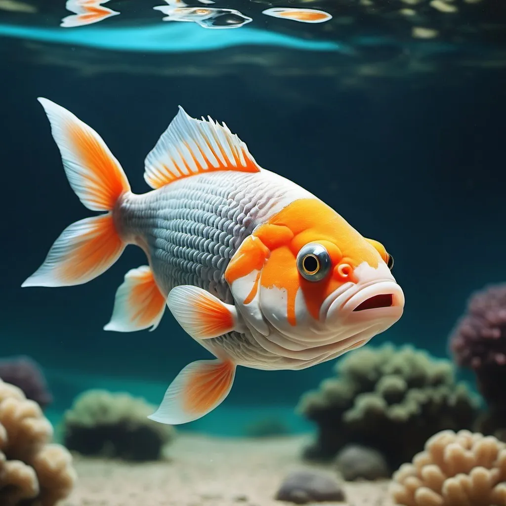 Prompt: Make a photo of a fish