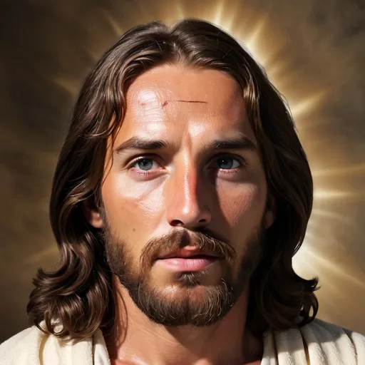 Prompt: a photo of Jesus