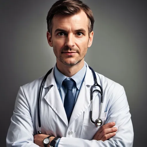 Prompt: Make a photo of a doctor?