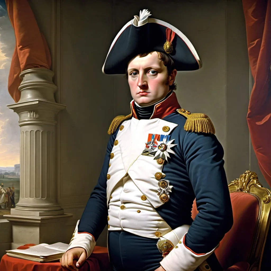 Prompt: make a photo of napoleon