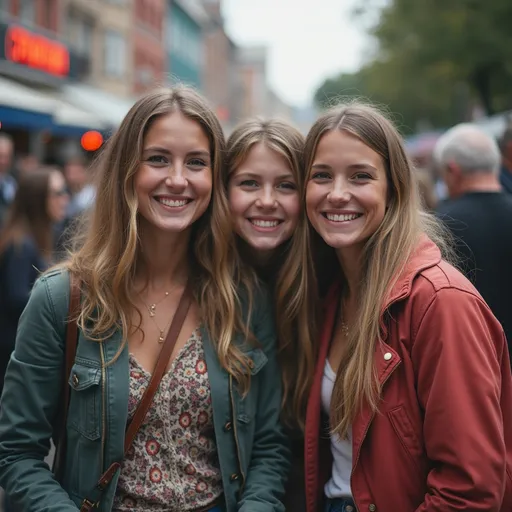 Prompt: make a photo of people