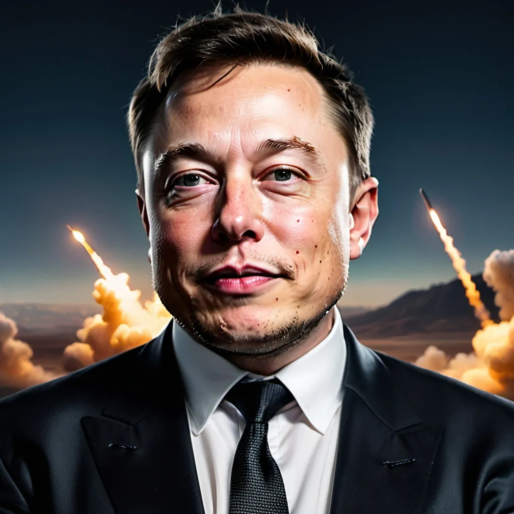 Prompt: make a photo of elon musk