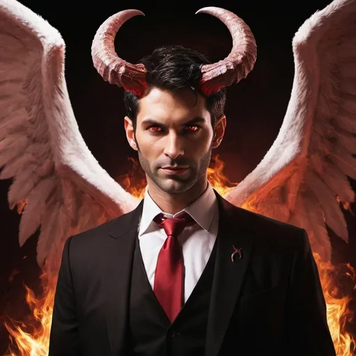 Prompt: Create a photo of Lucifer?