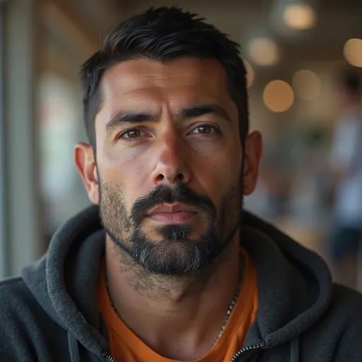 Prompt: Make a photo of a man?