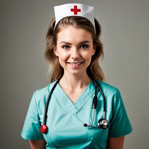 Prompt: Make a photo of a nurse?