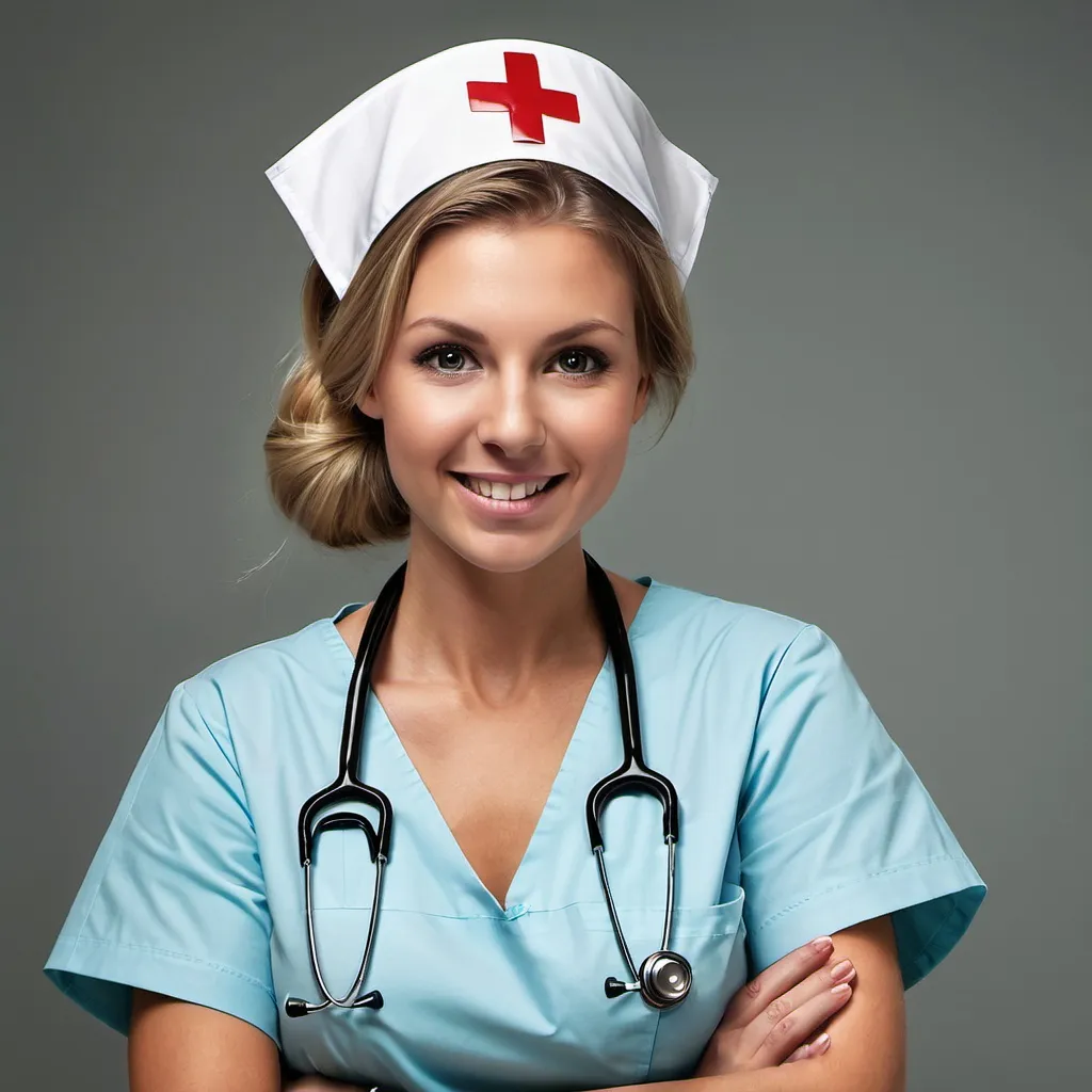 Prompt: Make a photo of a nurse?