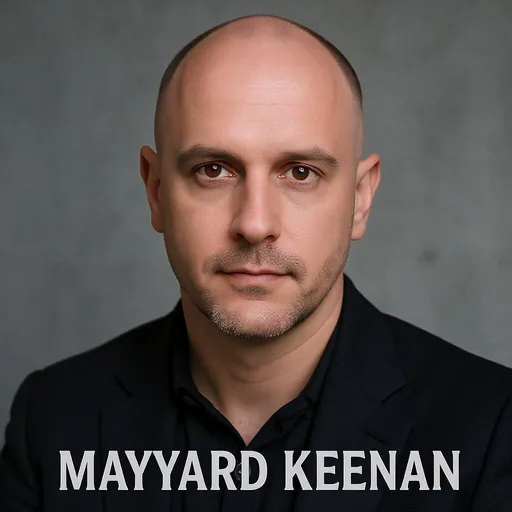 Prompt: Make a photo of maynard keenan, the singer?