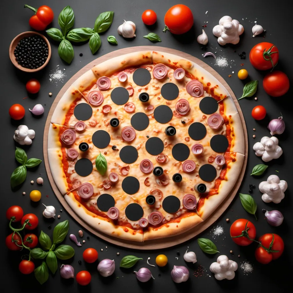 Prompt: Make a photo of pizza