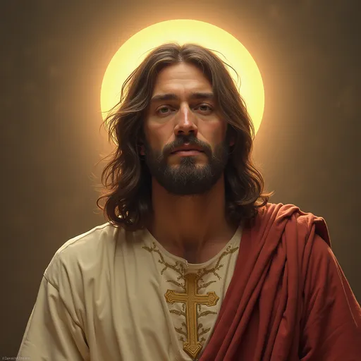 Prompt: Make a photo of Jesus?