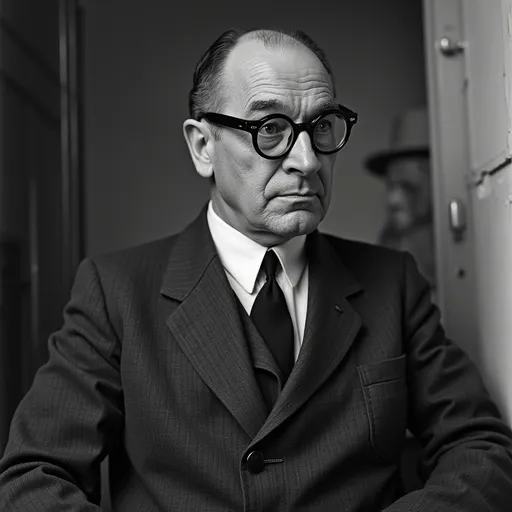 Prompt: Make a photo of Oskar Schindler?