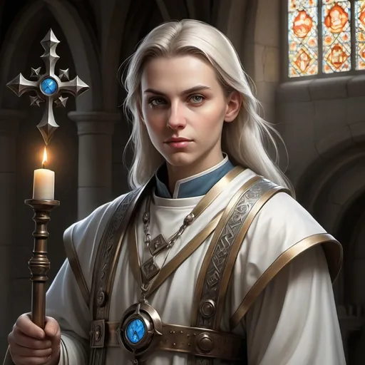 Prompt: Make a photo of a cleric?