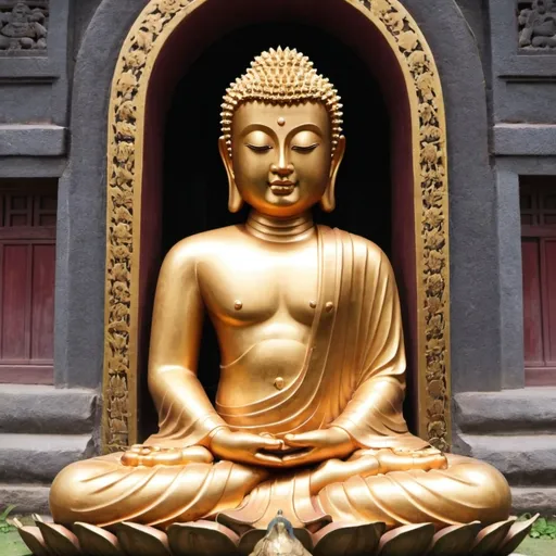 Prompt: Make a photo of the Buddha?