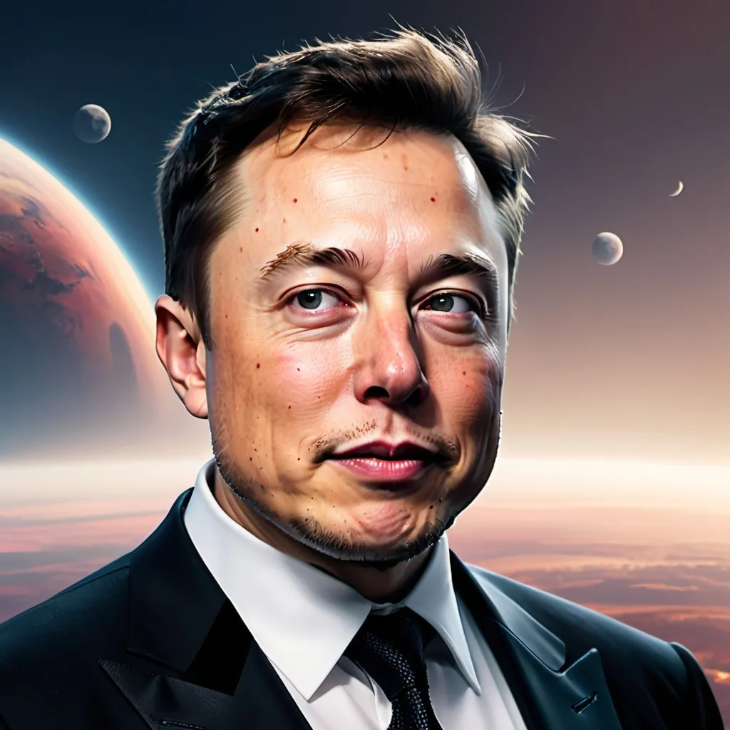 Prompt: make a photo of elon musk