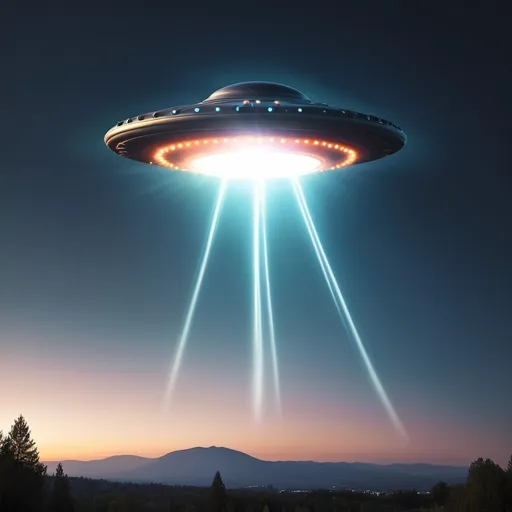 Prompt: make a photo of ufos