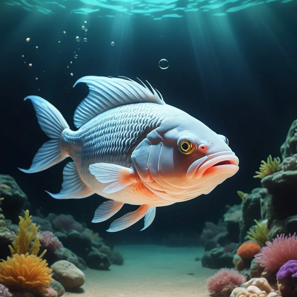 Prompt: Make a photo of a fish