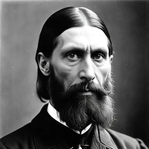 Prompt: A photo of Rasputin