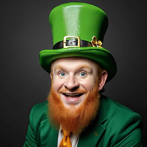 Prompt: Make a photo of a Leprechaun?