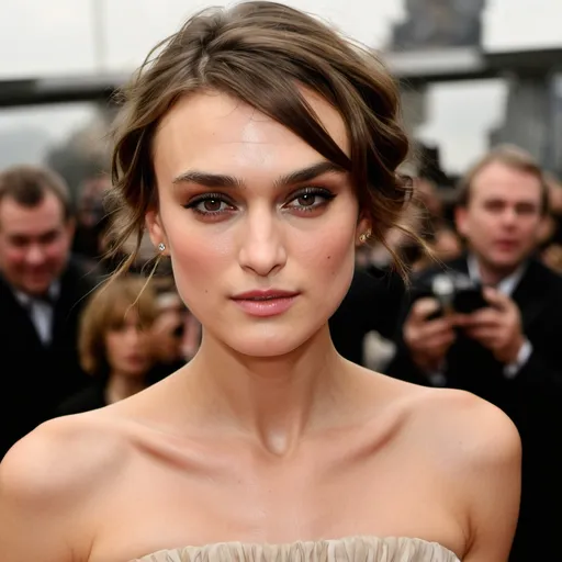 Prompt: make a photo of keira knightley