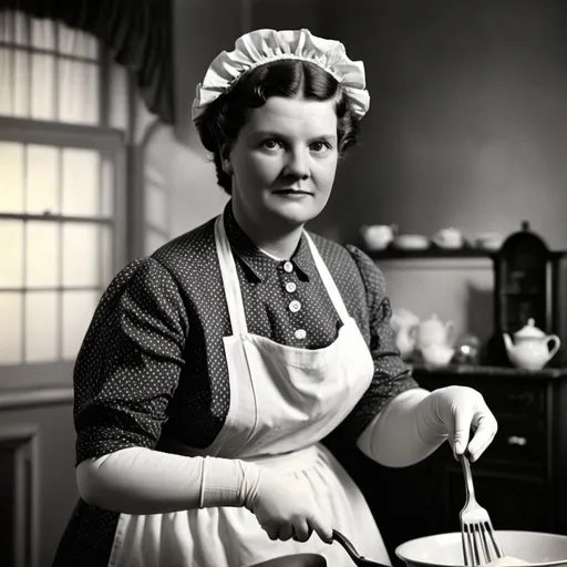 Prompt: make a photo martha sewart the famous domestic lady