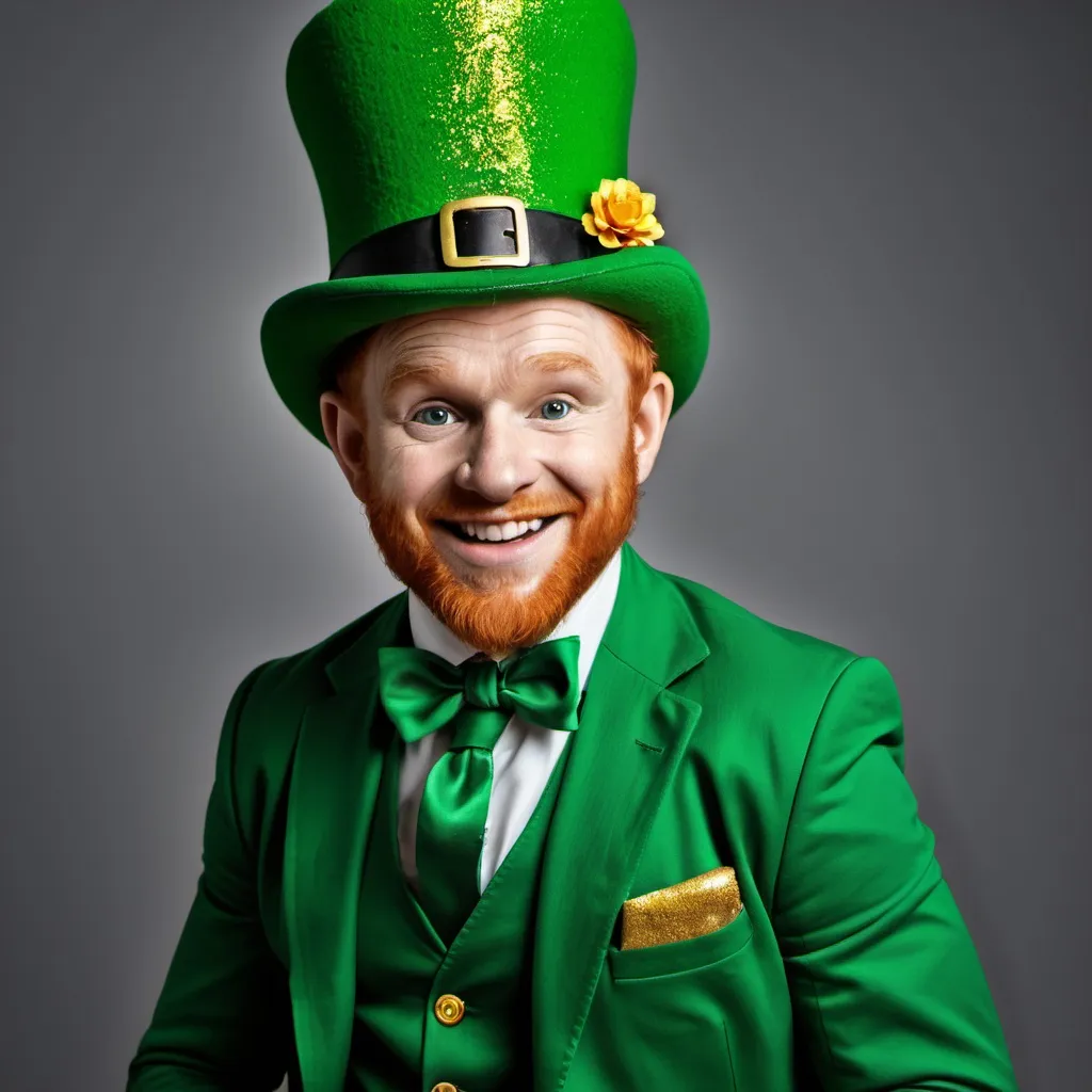 Prompt: Make a photo of a Leprechaun?