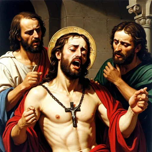 Prompt: Create a photo of Judas Iscerate?