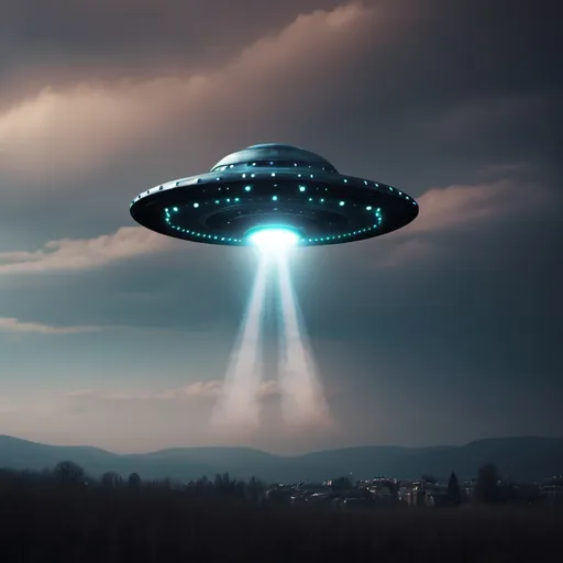 Prompt: make a photo of ufos