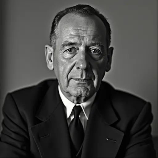 Prompt: Make a photo of Oskar Schindler?