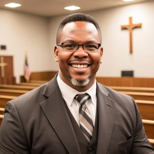 Prompt: make a photo of a pastor?