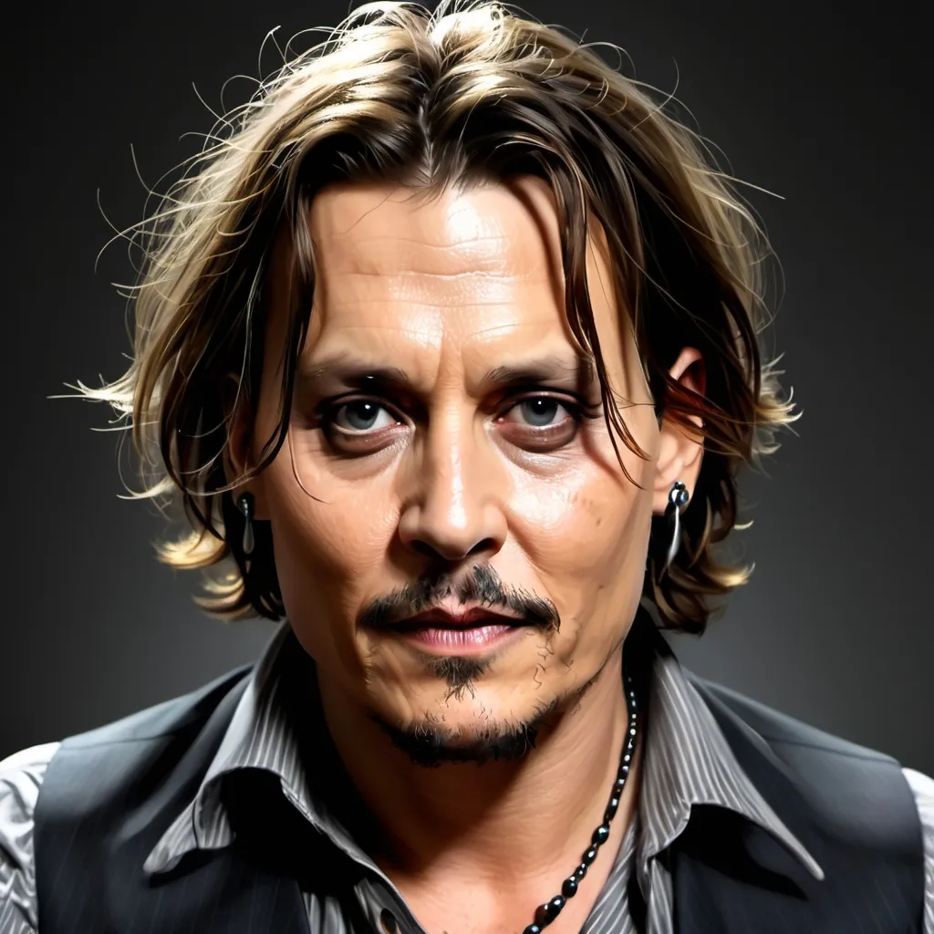 Prompt: make a photo of johnny depp