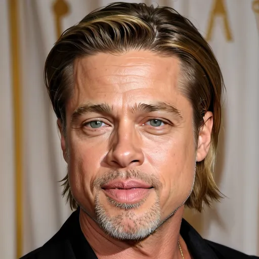 Prompt: make a photo of brad pitt