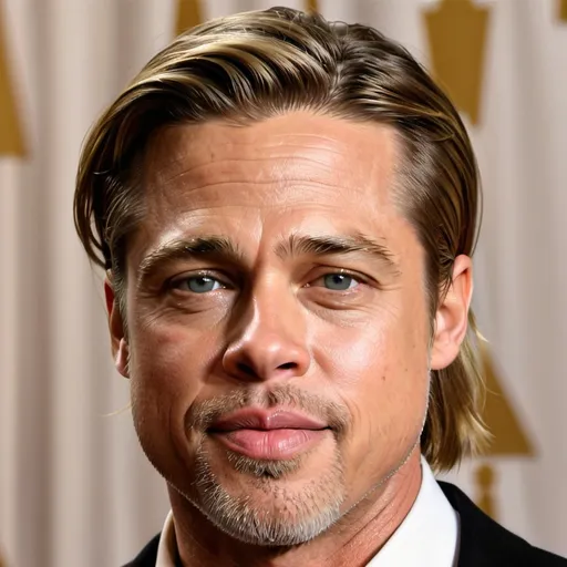 Prompt: make a photo of brad pitt