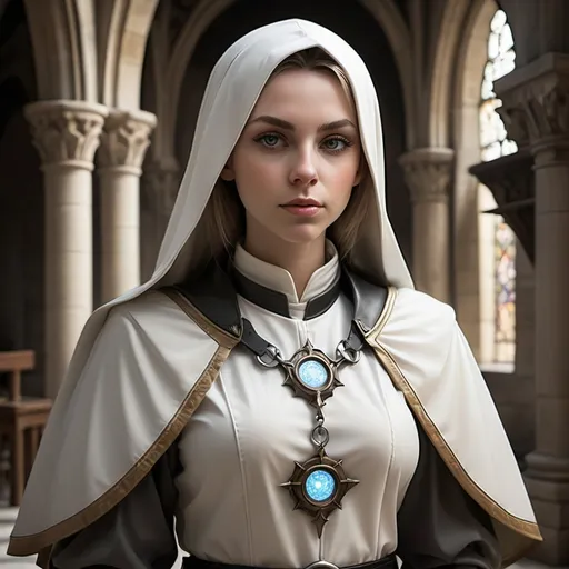 Prompt: Make a photo of a cleric?