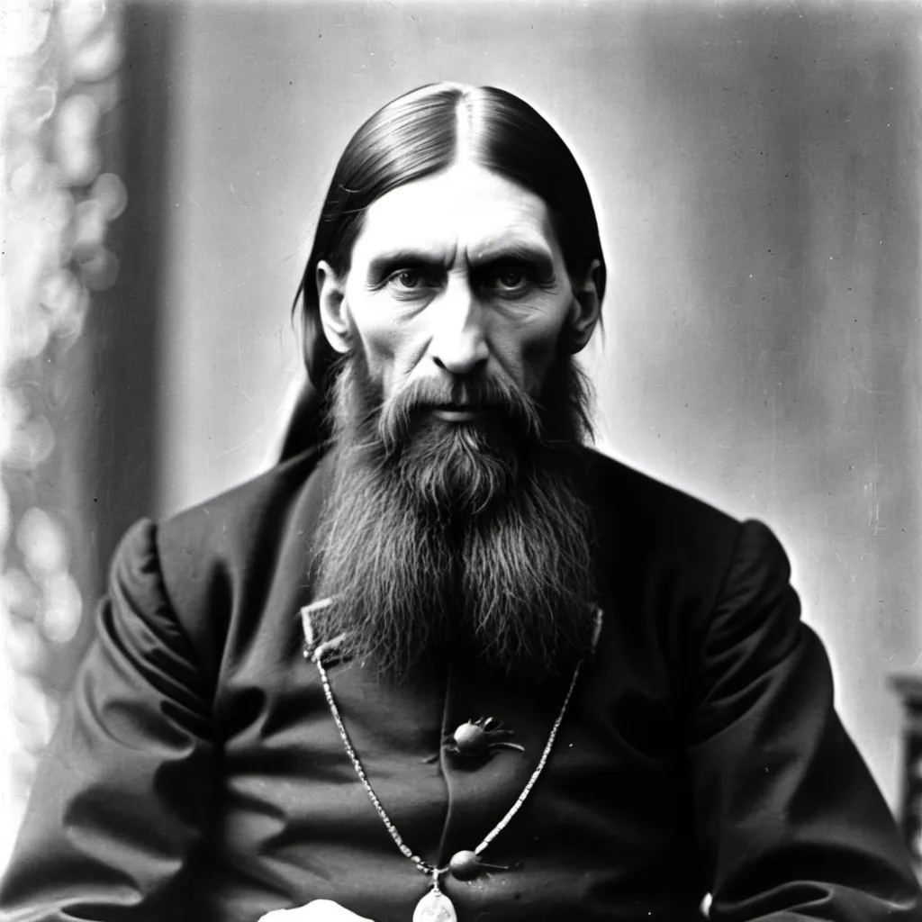 Prompt: Make a photo of Rasputin?