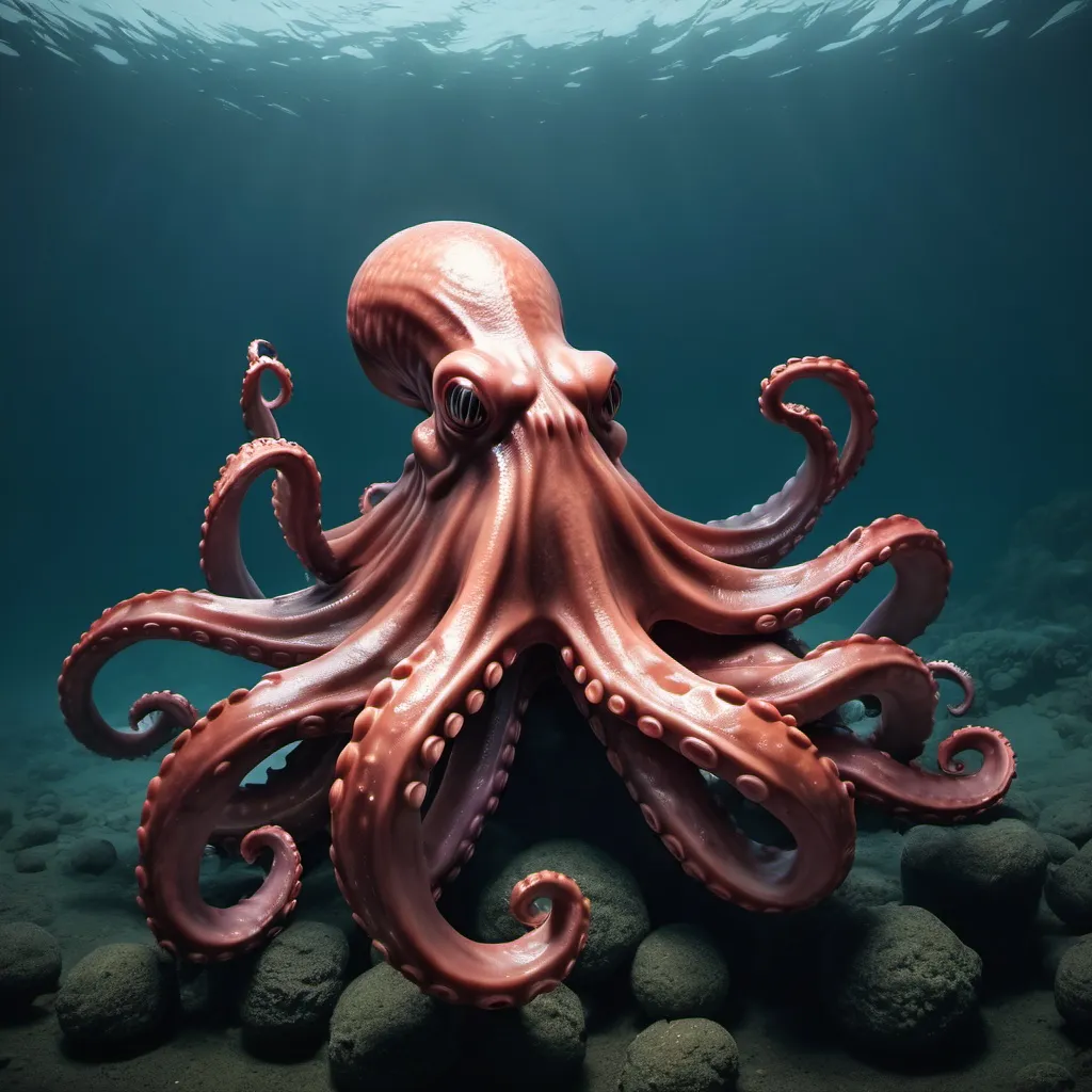 Prompt: Make a photo of the Kraken?