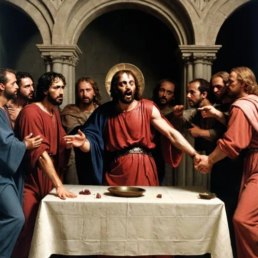 Prompt: Create a photo of Judas Iscerate?