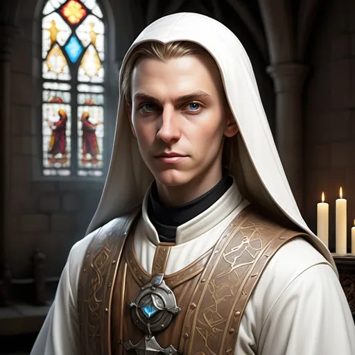 Prompt: Make a photo of a cleric?