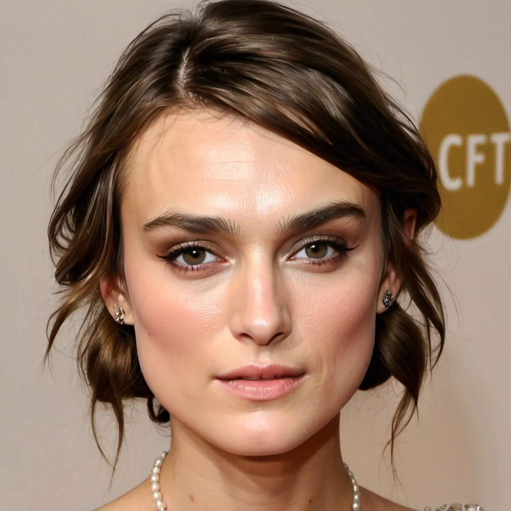 Prompt: make a photo of keira knightley